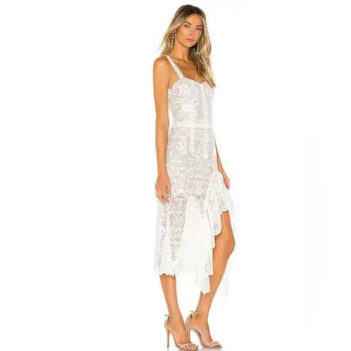 Bronx and Banco Tiffany Blanc Dress White Lace XL New with Tag