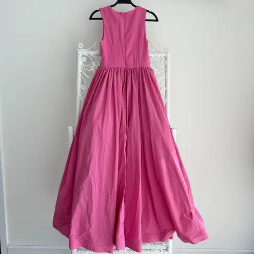 BHLDN Anthropologie Jemma Maxi Dress Small Pink Tulle Corset Romantic Coquette