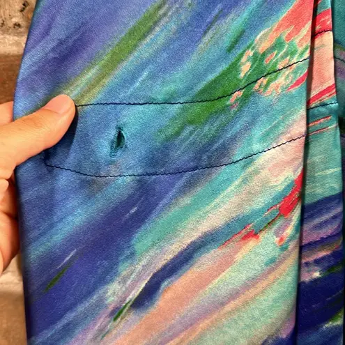 flowy and silky dress Blue Size XS