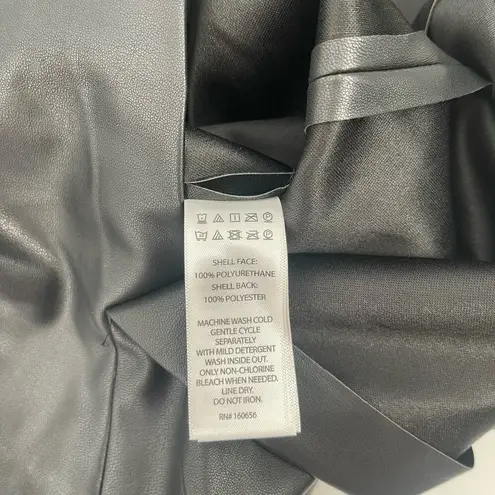 Sincerely Jules Skirt Size Small Faux Leather Black NWT Pencil Vegan Mob Wife