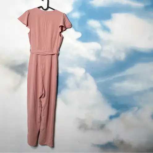 Lulu’s high waisted jumpsuit Pink Size XS