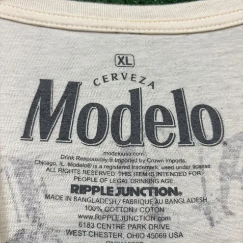 Cervez Modelo Viva La Tradicion Sugar Skull T-Shirt Size Extra Large