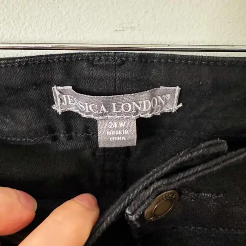 Jessica London Black Skinny Jeans