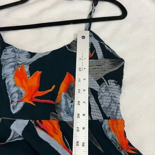 Patrons of Peace Birds of Paradise Tropical Print Tie up Back Bohemian Spaghetti - Image 8