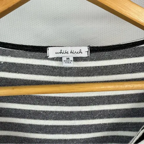 White Birch Monochrome Striped dress Size Medium