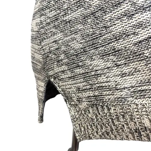 CAbi  Marled Knit Pullover Sweater Dress Size S Short Sleeve Boat Neck