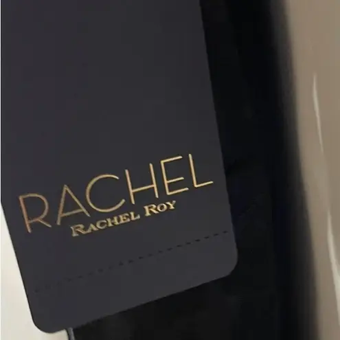 Rachel Rachel Roy Women’s Black Leopard Print Drawstring Pants Silky XS NEW NWT