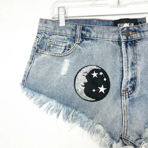 LF NWT  Taigwah Star and Moon Denim Shorts