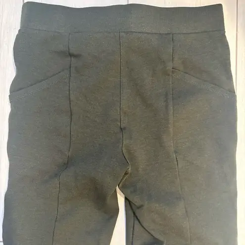 Betabrand Yoga Pants Leggings Olive Army Green M Active Athletic Stretchy Sleek