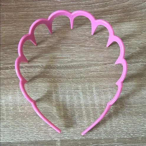 Pink Scalloped Hair Accessory Headband