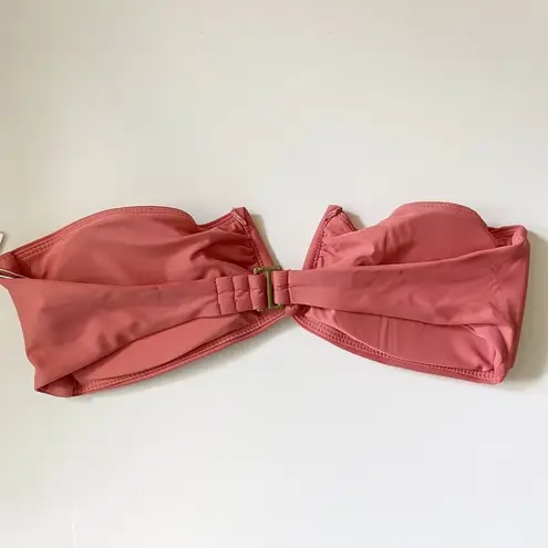 ANDIE Swim The Scala Bikini Top Strapless Punch Size Medium M NWT