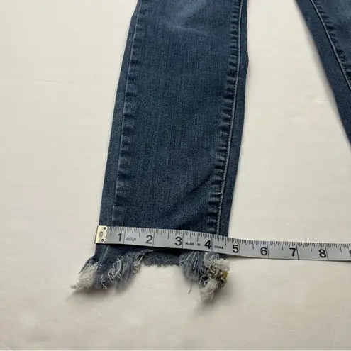 Judy Blue Skinny Fit Women Size 1 / 25 Blue Denim Jean High Rise Pockets Stretch - Image 11