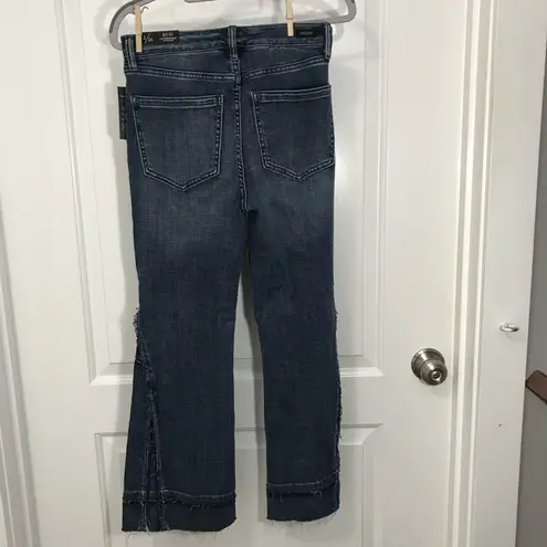 Liverpool Women's Cropped Blue Flare Jeans Size 2/26
