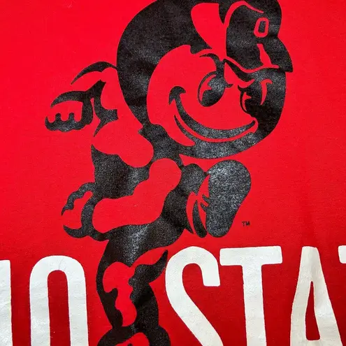 Vintage Ohio State Buckeyes Crop Top Graphic T