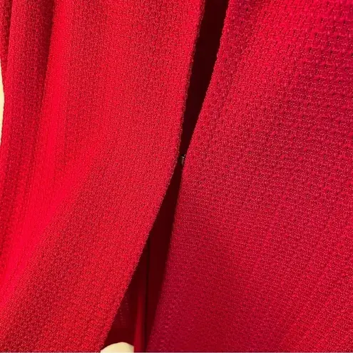 Misook Grommet Tie-Cuff Collared Jacket