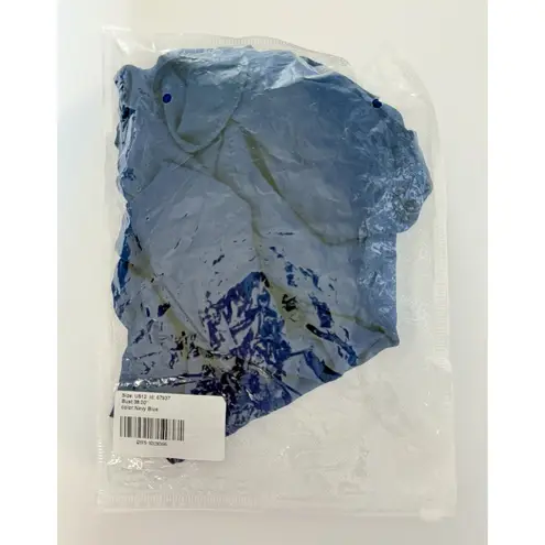 New Women Long Sleeve Sheer Jersey Bolero Cardigan Top Size 12 Navy Blue