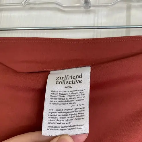 Girlfriend Collective Compressive High Rise Leggings Ember Size Small 4007