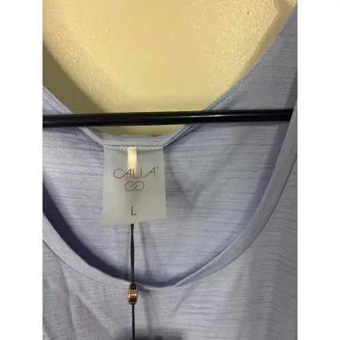 Calia Twist Back Tank Top in Periwinkle