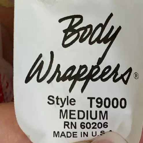 Body Wrappers One Shoulder Mod Sparkly Stretch Dress Top Dance Costume M Pink