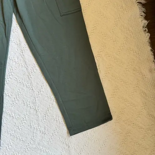 Marika Cargo Pants Fleece Lined Relaxed Fit Green Size L