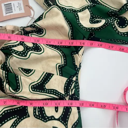 Alexis NWT  Iana Dress in Maldive Green Sz S puff dress