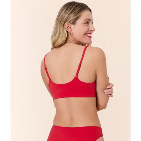 ANDIE Swim The Maui Top in Cherry Red XXL NWT