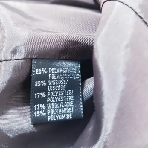 Lafayette 148 Lafayette New York 148 Academia Wool Blend Tweed Blazer Front Zipper