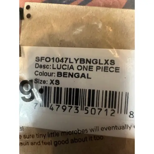 Stone Fox Swim Lucia One Piece - Bengal Print - size XS