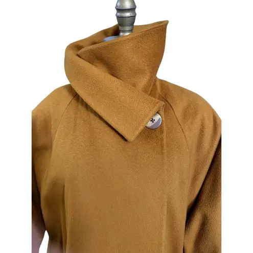 Dior 1980s VTG Christian Loro Piana Lambswool Coat Patch Pockets Convertible 6