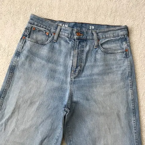 J.Crew EUC  Peggy Jean High Rise Tapered Light Blue 80s Mom Jeans Denim 29