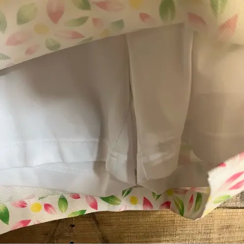 EP Pro White Floral Skort Size 8