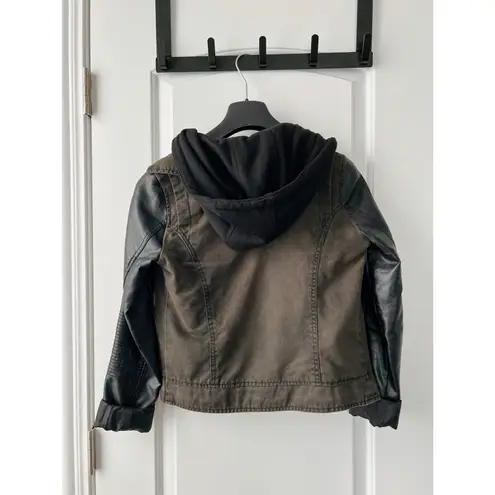 American Eagle Outfitters Faux Leather Jacket