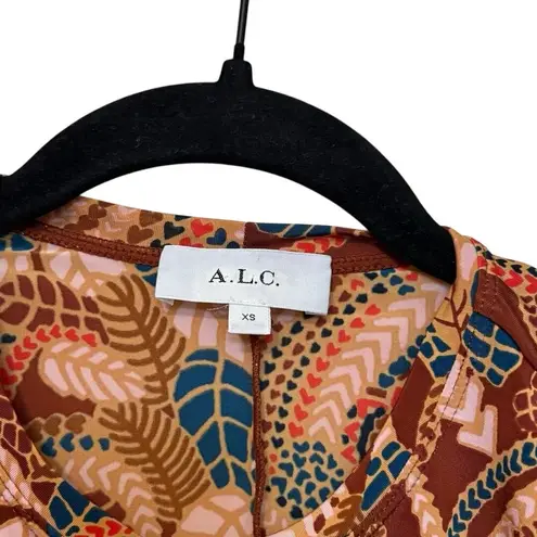 ALC Frank Revolve A.L.C Ginger Combo Maryn Mini Dress Size XS