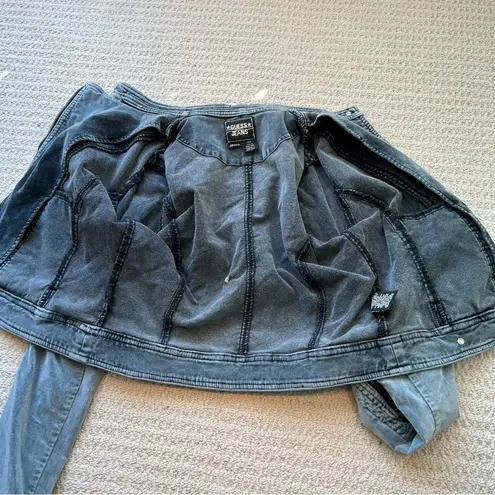 Guess  Jeans Y2K Asymmetrical Moto Jacket