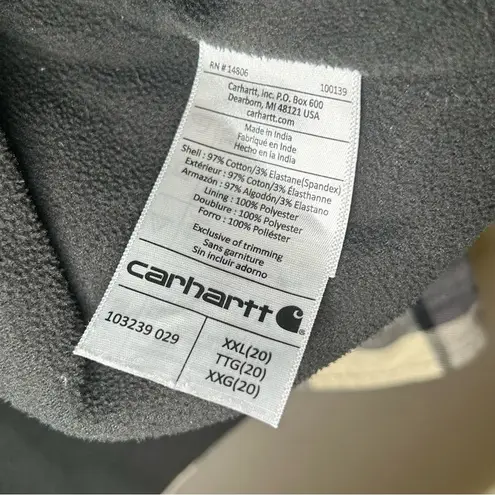 Carhartt  Rugged Flex Hamilton fleece lined plaid shacket top women’s size XXL 20 - Image 11