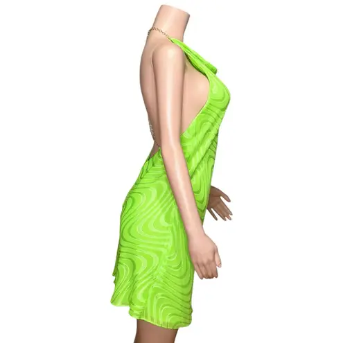 Amanda Uprichard  Kimball Mini Dress, Apple Green, Large