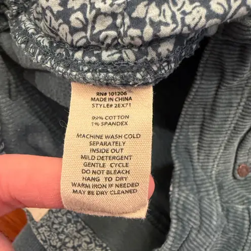 Soft Surroundings Soft‎ Surroundings Corduroy Straight Leg Pants Blue Size 12 - Image 4