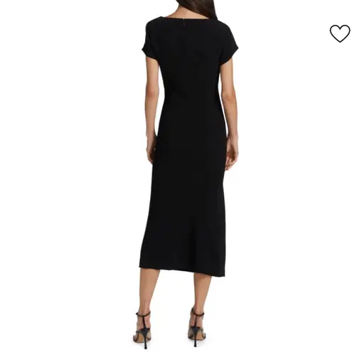 Cinq à Sept
Lisbeth Black Square Neck Ruched Bodycon Dress
Size 0 (BNWTO)