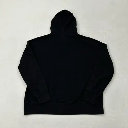 Netflix Stranger Things Spell out Graphic Logo Black Hoodie Sweatshirt Women’s M