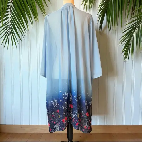 Torrid SAILOR MOON x  Exclusive Sheer Ombre Kimono – Size 1 (Plus) - Image 4
