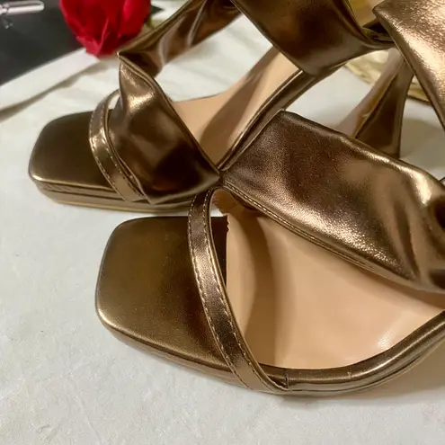Mata Shoes NEW Bronze Heels