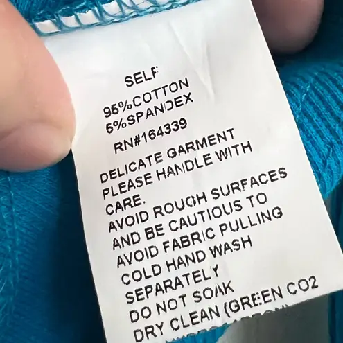 NWT Revolve SNDYS Natty Top in Aqua Blue Size M