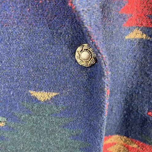 Vtg Westbound Sz L ? Blazer Jacket Southwest Aztec Print Pattern Single Button Size L