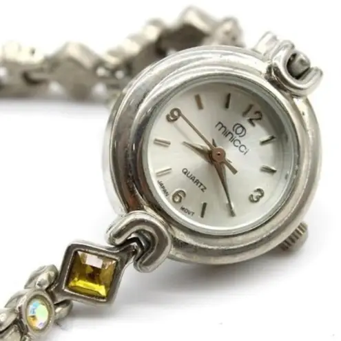 Minicci vintage  gemstone wristwatch
