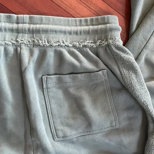 ATM Terry Paneled Olive Green Joggers Track Pants Sweatpants Y2K Athleisure