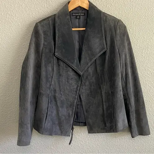 Preston & York  Moto Suede Jacket Size Small