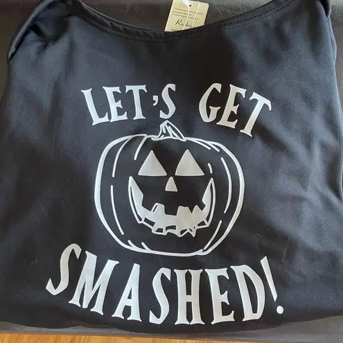 Roshop Let’s get Smashed new with tag size XL soft sweatshirt Black