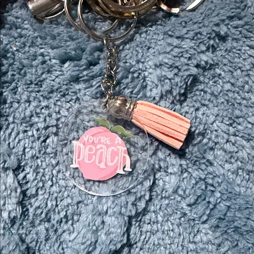 Handmade Floral and Pink Women Keychain & Accessories