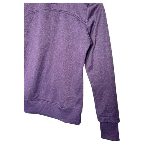 Head Sweatshirt Womens S Tennis Gear High Funnel Zip Neck Fleece Pullover Purple