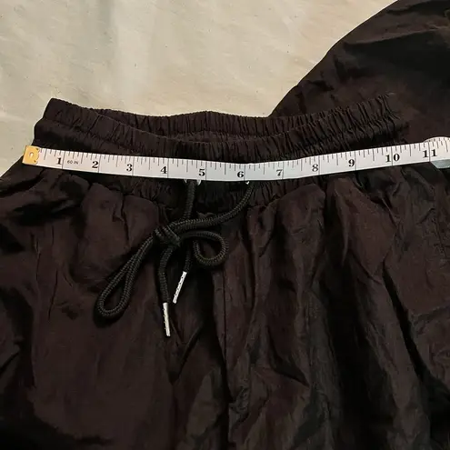 LNA Black High Rise Nylon Tracksuit Jogger Pant size XS